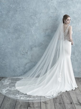 Allure Bridals V023c Veil #0 default Ivory thumbnail