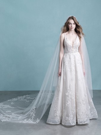 Allure Bridals V030F Veil #0 default Ivory thumbnail