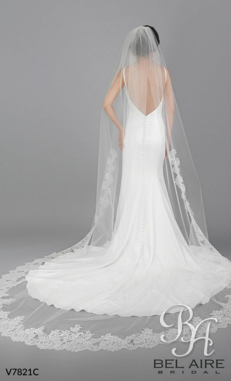 Bel Aire Bridal V7821C #0 default Ivory picture
