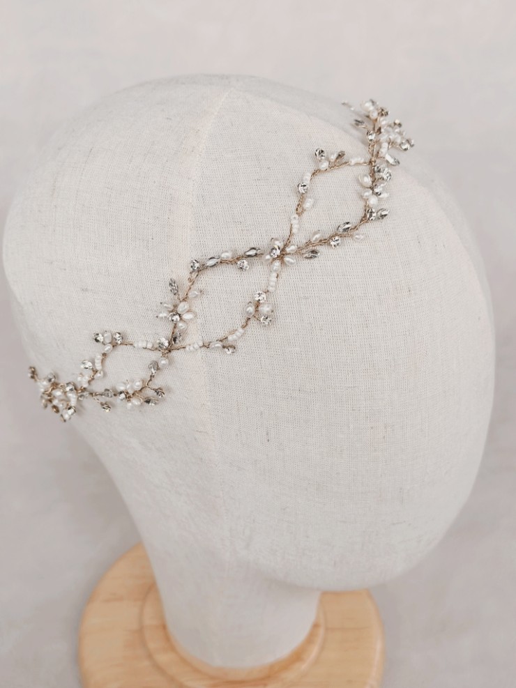 Brides & Hairpins Octavia Halo #2 default Gold picture