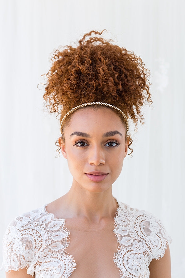 Brides & Hairpins Ankara Crown