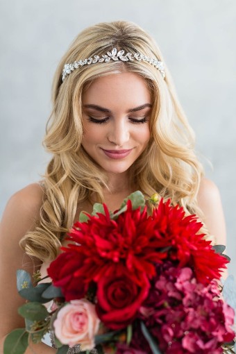 Brides & Hairpins Gigi Headband #0 default Gold thumbnail
