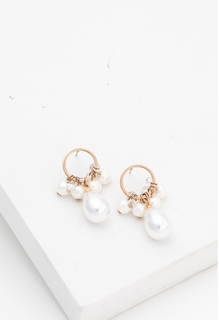 Lover's Tempo Contessa Pearl Drop Earrings #0 default Sterling Silver thumbnail