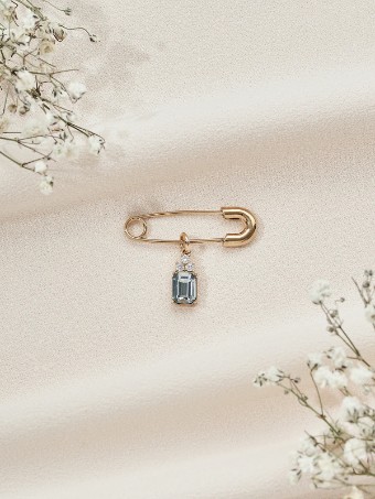 Olive & Piper Something Blue Pin #0 default Gold thumbnail