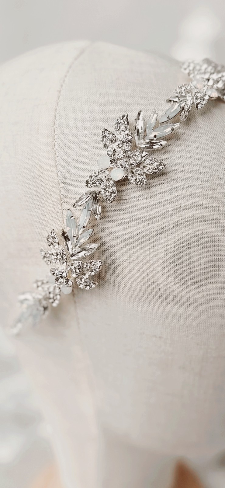 Bel Aire Bridal 6912 #1 Silver/Opal picture