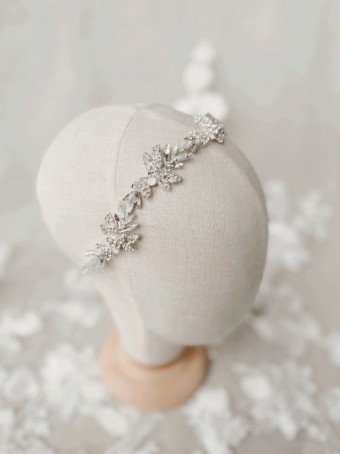 Bel Aire Bridal 6912 #2 Silver/Opal thumbnail