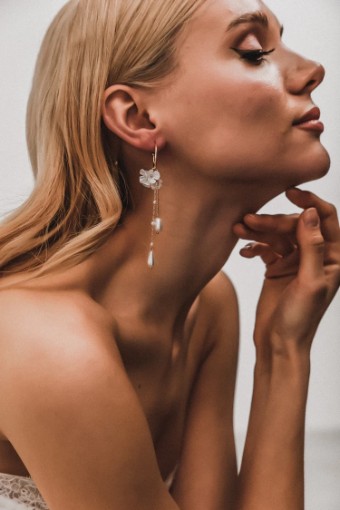 Heirloom Bridal Company Zoey Earrings #0 default Gold thumbnail