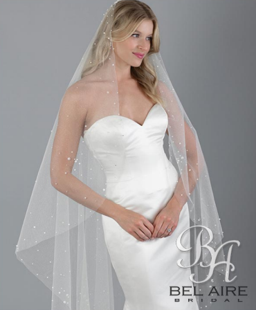 sachin and babi light blue dress Square neckline elegant wedding dress