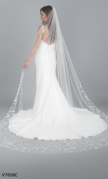 Bel Aire Bridal V7858C #0 default Ivory picture