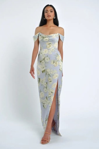 Jenny Yoo Sawyer Verona Print - 125106 - Jenny Yoo Bridesmaids #2 Verona Floral Whisper Multi thumbnail