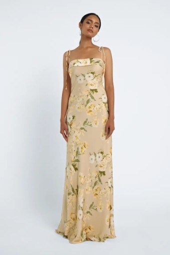 Jenny Yoo Landry - 125107 - Jenny Yoo Bridesmaids #1 Verona Floral Buttercup Multi thumbnail