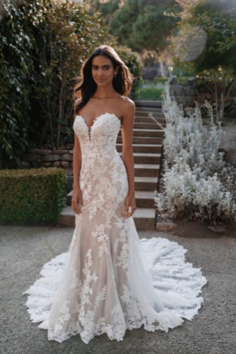 Allure Bridals 9903 #0 default Champagne/Ivory/Nude thumbnail