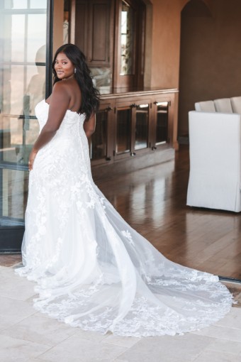 Allure Bridals A1212L (LINED) - Allure Bridals #1 Champagne/Ivory/Nude thumbnail