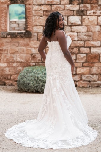 Allure Bridals W509 #1 Sand/Champagne/Ivory thumbnail