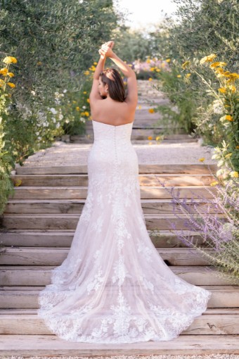 Allure Bridals W522 #1 Almond/Champagne/Ivory thumbnail