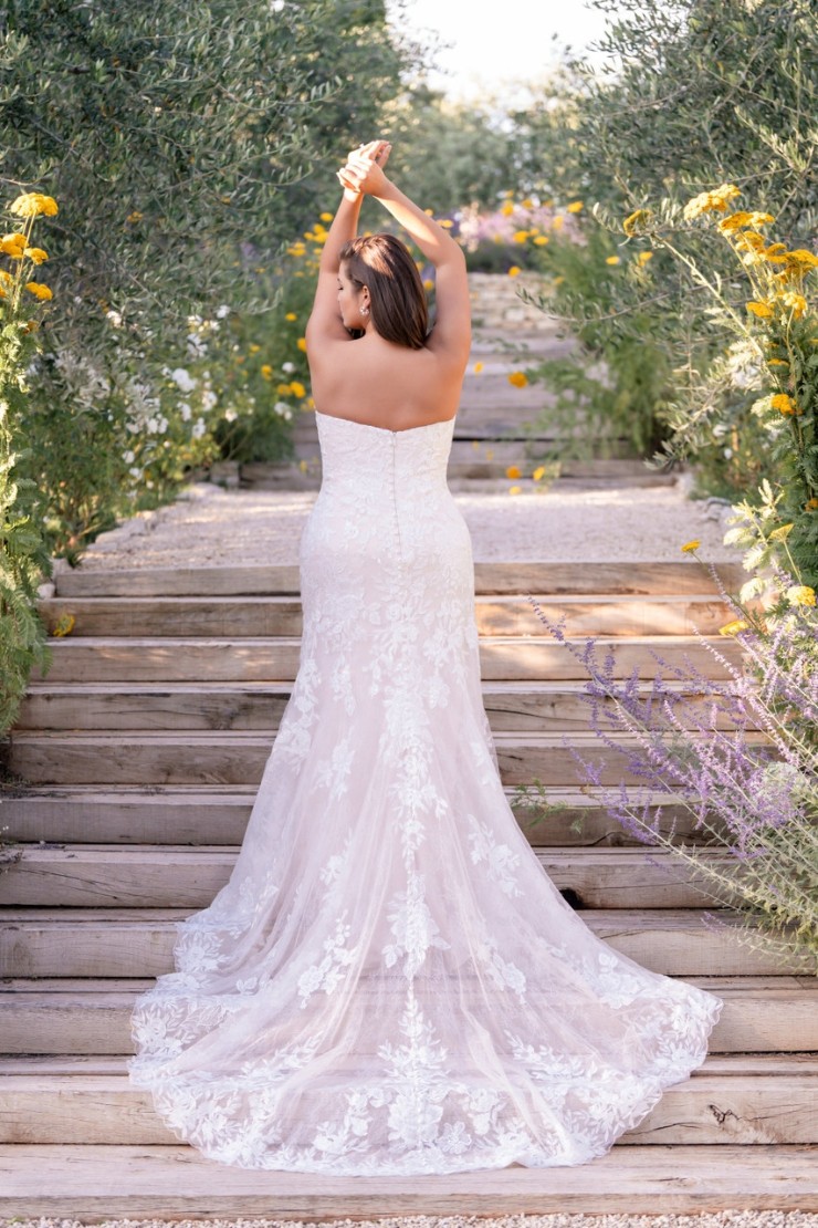 Allure Bridals W522 #1 Almond/Champagne/Ivory picture