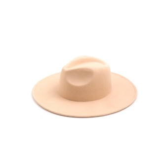 Faire Wide Brim Felt Hat - Faire #0 default Ivory thumbnail