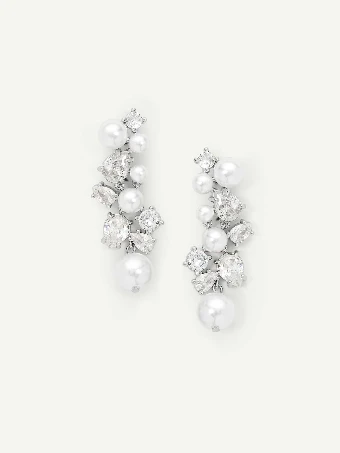 Olive & Piper Serena Drops $1 Silver thumbnail