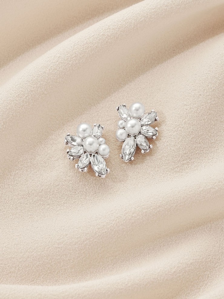 Olive & Piper Sunny Earrings #2 Silver picture