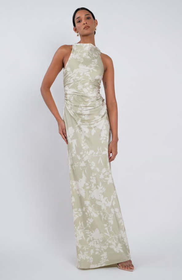 Jenny Yoo Grant Print - 225109 - Jenny Yoo #0 default Matcha Corsage Print picture