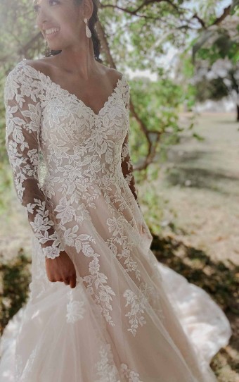 Stella York Dress #0 default Ivory/Moscato thumbnail