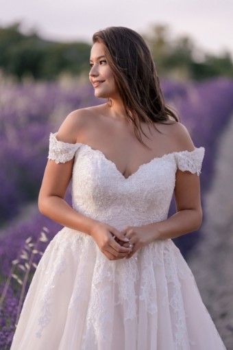 Allure Bridals W520 #1 Desert/Champagne/Ivory thumbnail