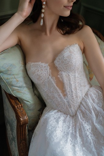 Locket Charlotte Style #14130 $5 Ivory/Blush thumbnail