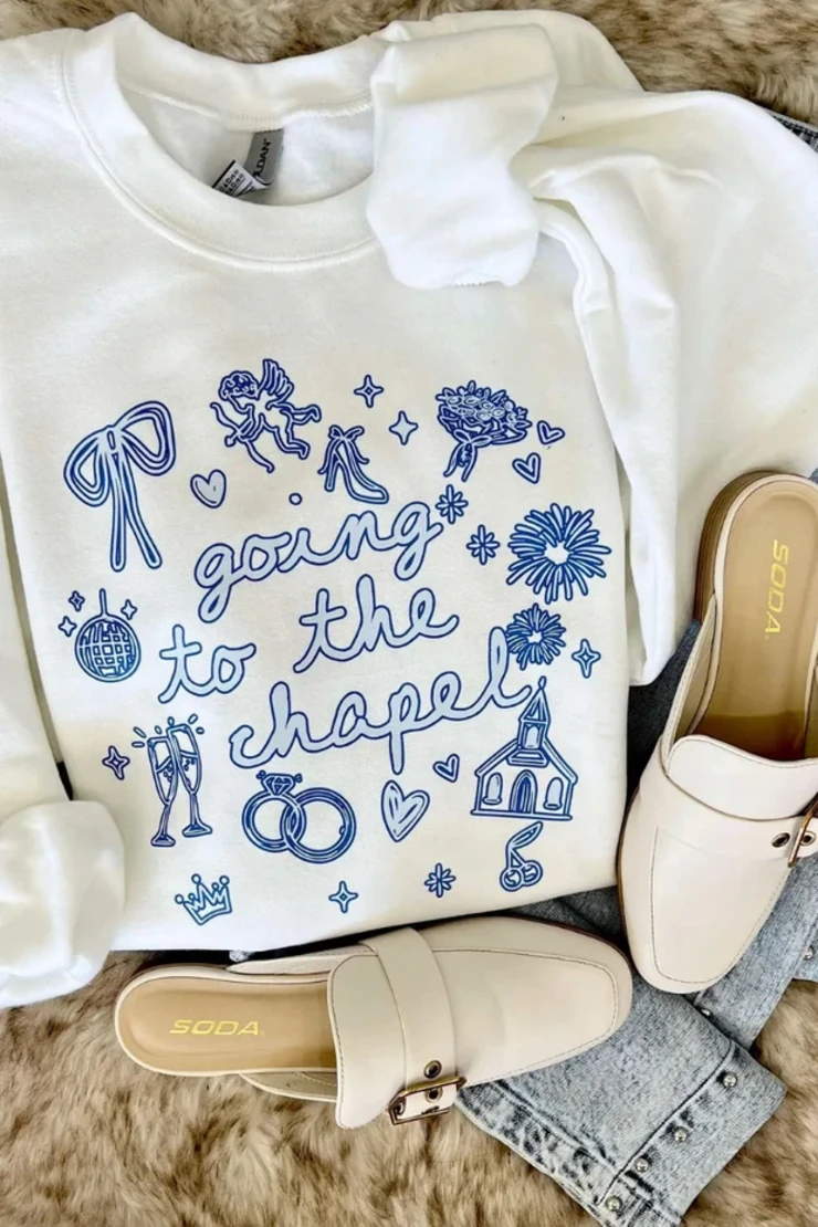 Faire Going to the Chapel Crewneck - Faire #0 default White picture