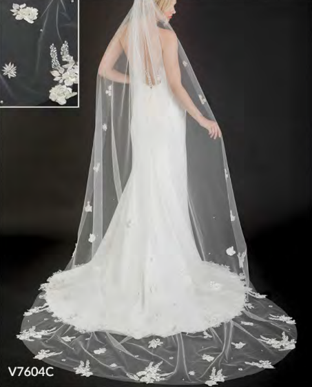 Bel Aire Bridal V7604C #0 default Ivory/Blush picture