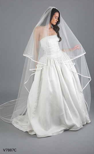 Bel Aire Bridal V7887C #0 default Ivory picture