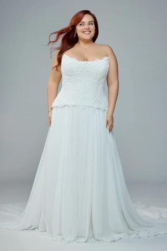 Sophia Tolli Y3223 $4 Ivory thumbnail