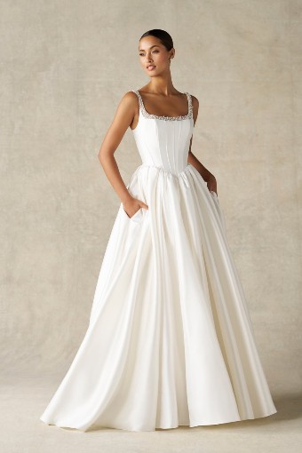 Allure Bridals A1497 $6 White thumbnail
