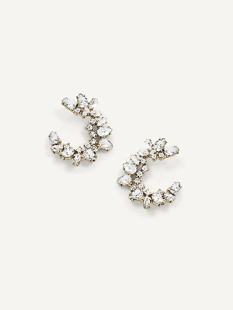 Olive & Piper Lupe Crescent Studs $1 default Gold thumbnail