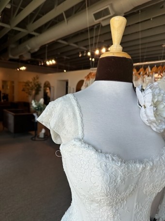 Always Elegant Bridal CS5 Lace Cap Sleeve $0 default Ivory thumbnail