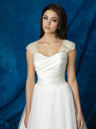 Allure Bridals CP15 Sleeve $0 default Ivory thumbnail
