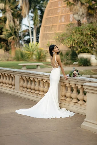 Stella York 7531 #12 (PI-PL) Pure Ivory Gown w Porcelain Tulle Illusion thumbnail