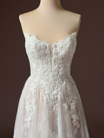 Maggie Sottero F6MB135A01 $7 All Ivory (gown with Ivory Illusion) thumbnail