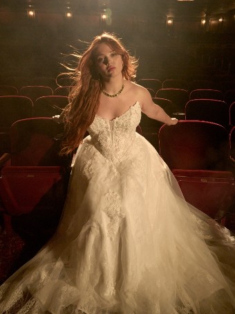 Maggie Sottero F6MB135A01 $13 All Ivory (gown with Ivory Illusion) thumbnail