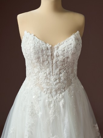 Maggie Sottero F6MB135A01 $8 All Ivory (gown with Ivory Illusion) thumbnail