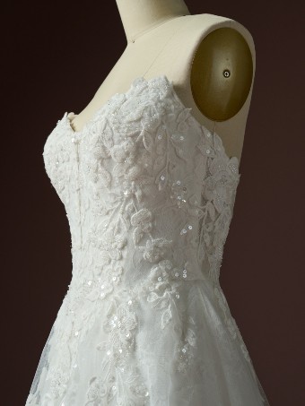 Maggie Sottero F6MB135A01 $9 All Ivory (gown with Ivory Illusion) thumbnail