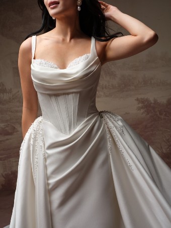 Maggie Sottero F6MS030A01 $3 Ivory thumbnail