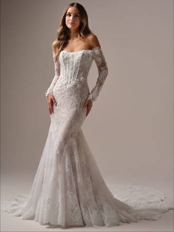 Maggie Sottero 25MB941A01 $1 All Ivory (gown with Ivory Illusion) thumbnail
