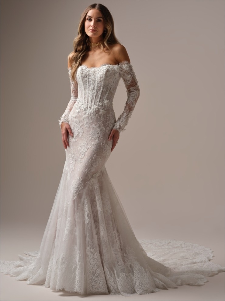 Maggie Sottero 25MB941A01 #1 All Ivory (gown with Ivory Illusion) picture