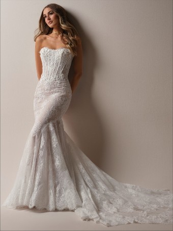 Maggie Sottero 25MB941A01 $2 All Ivory (gown with Ivory Illusion) thumbnail