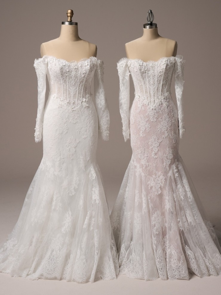 Maggie Sottero 25MB941A01 #7 default All Ivory (gown with Ivory Illusion) picture