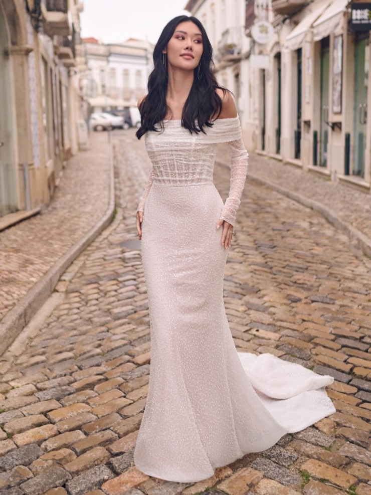 Maggie Sottero 23MB724 #0 default Ivory (gown with Ivory Illusion) picture