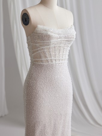 Maggie Sottero 23MB724 $2 Ivory (gown with Ivory Illusion) thumbnail