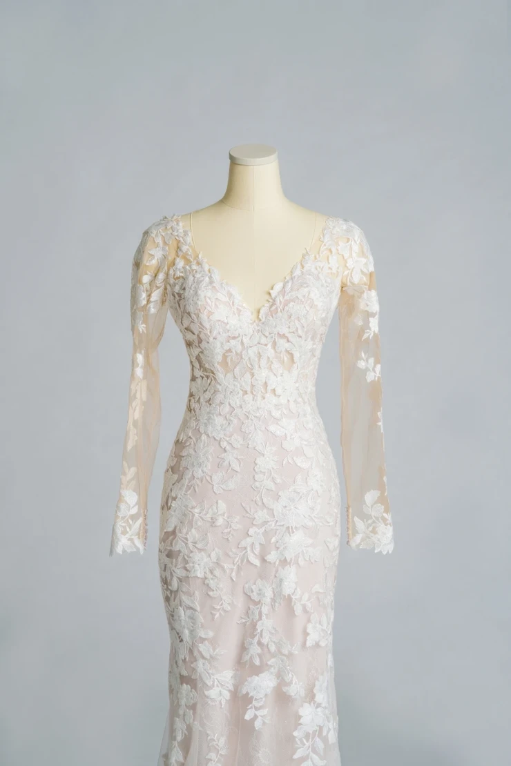 Allure Bridals 9808SL #0 default Ivory/Nude picture