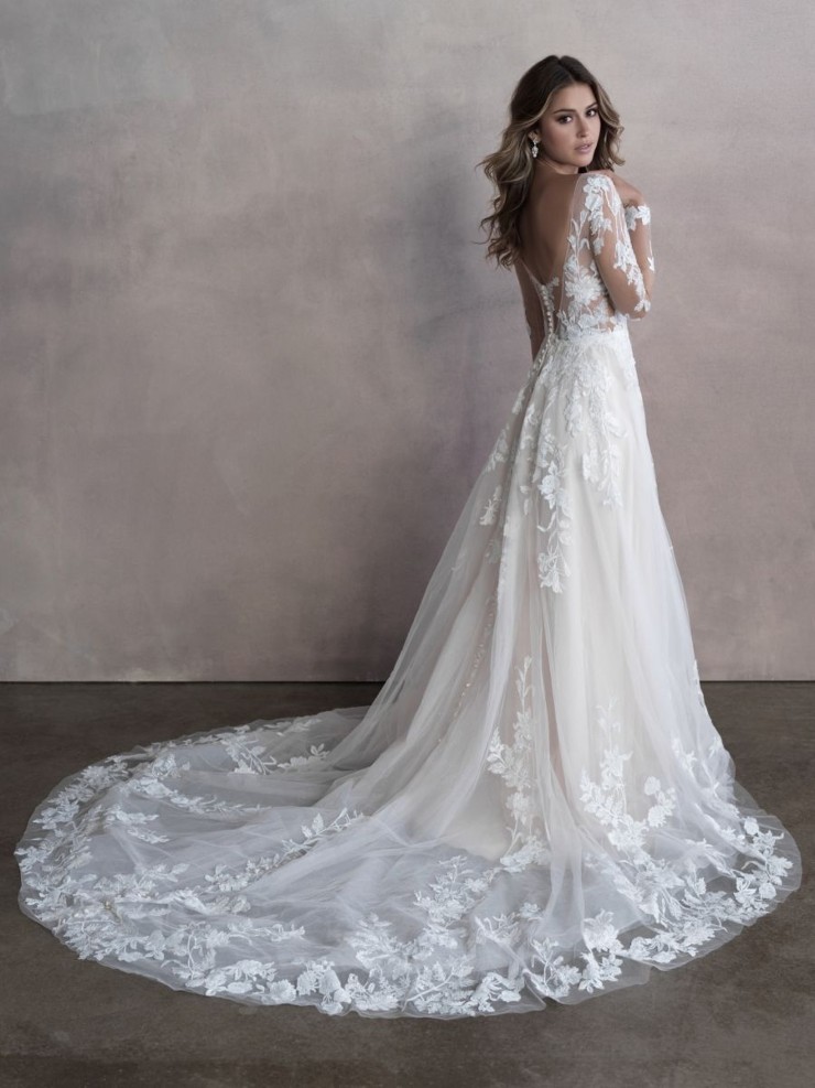 Allure Bridals 9806 #6 default Champagne/Ivory/Nude picture