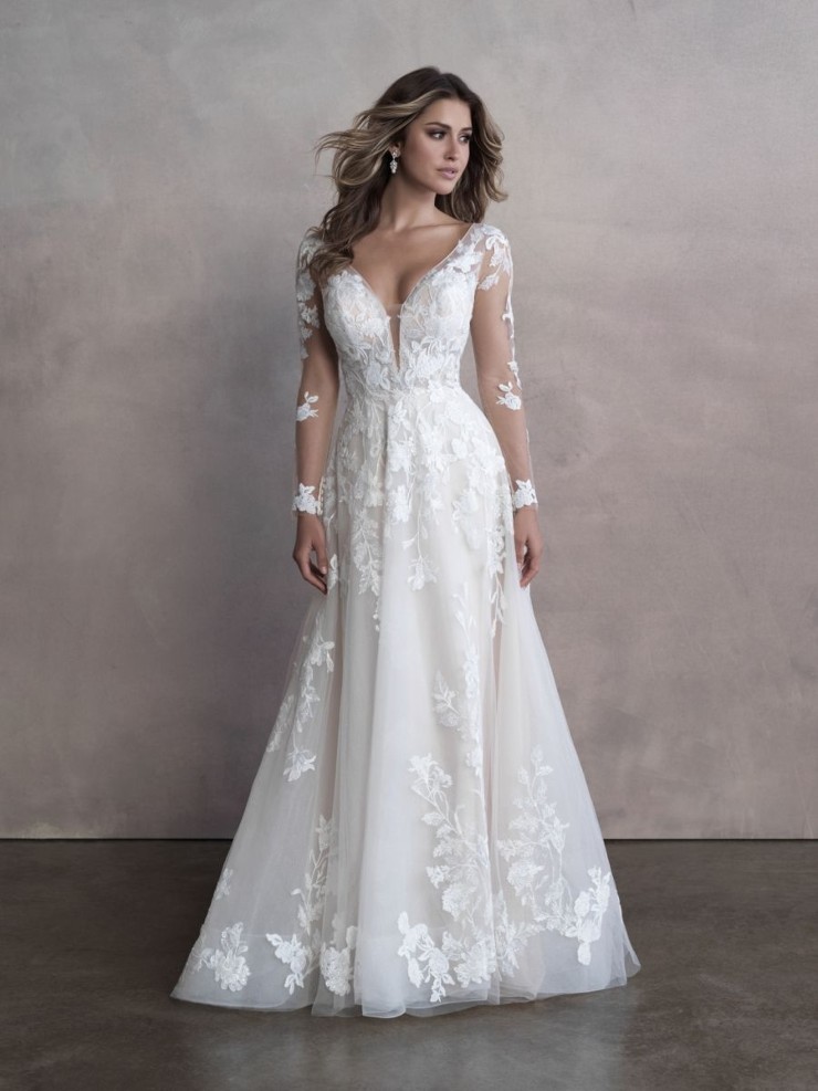 Allure Bridals 9806 #0 default Champagne/Ivory/Nude picture